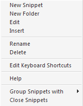 Snippets Paneli ve Ara&ccedil;ları