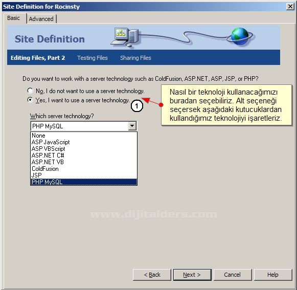 Site Tanımlama Basic Anlatım
