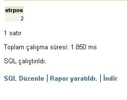 Postgressql Veri Tabanında String Fonksiyonları