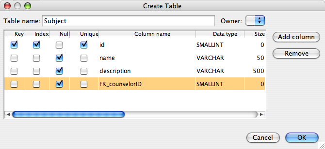 Connecting to a MySQL Database